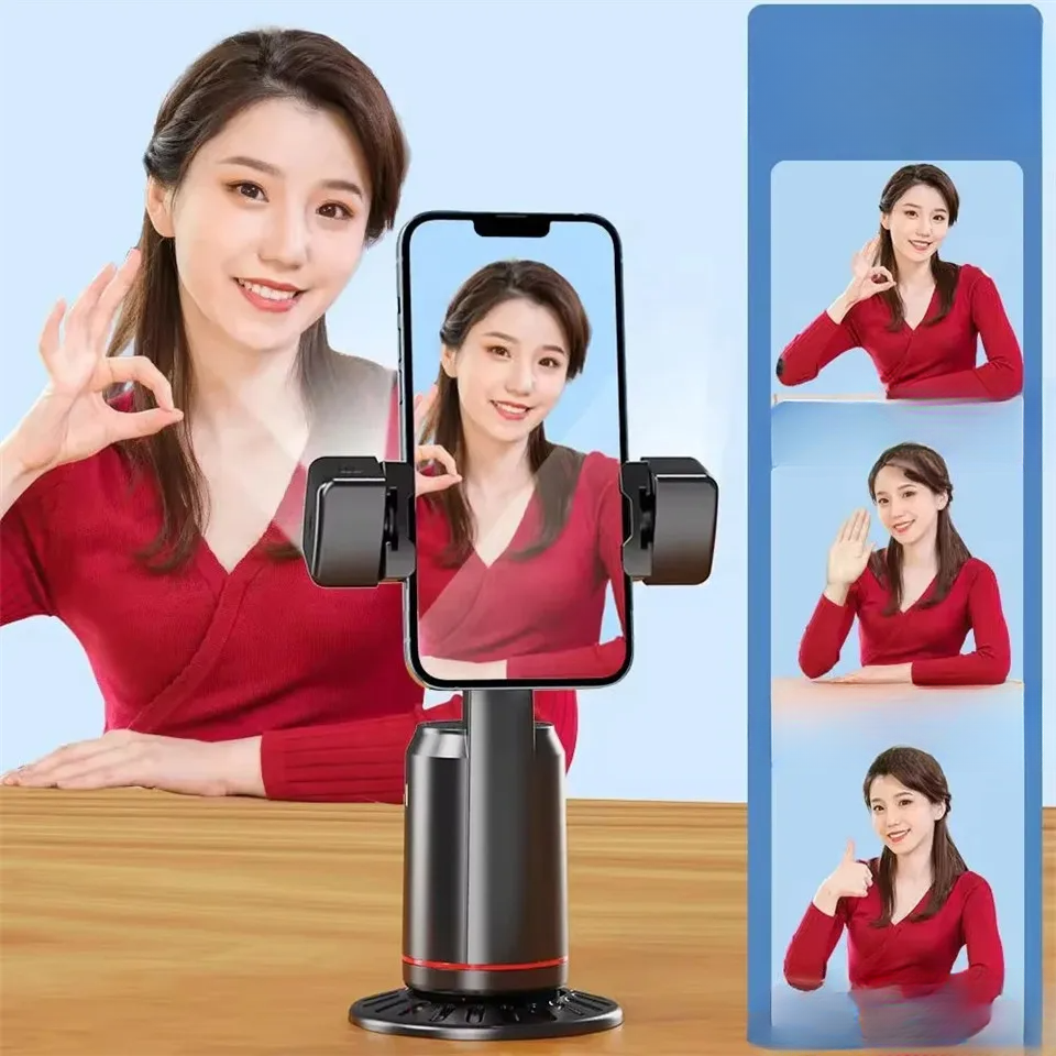 Estabilizador Q02 360° para Lives e TikTok